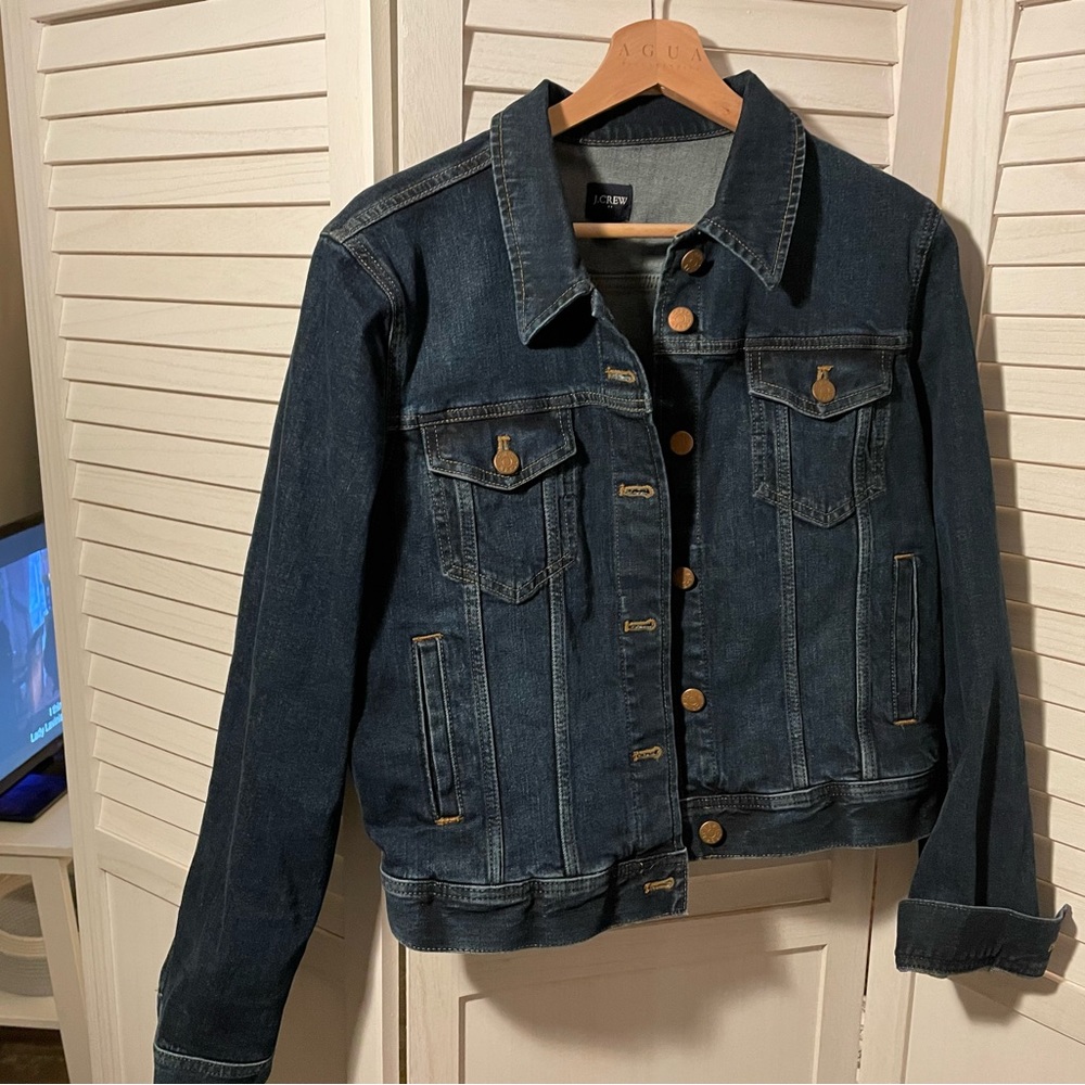 J.Crew Denim Jean Jacket Sz M